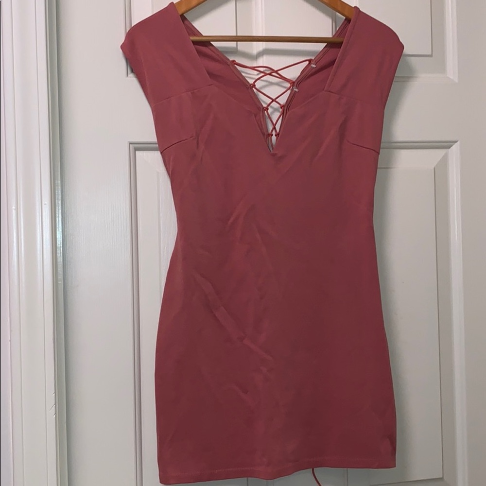 Pink Bodycon Dress